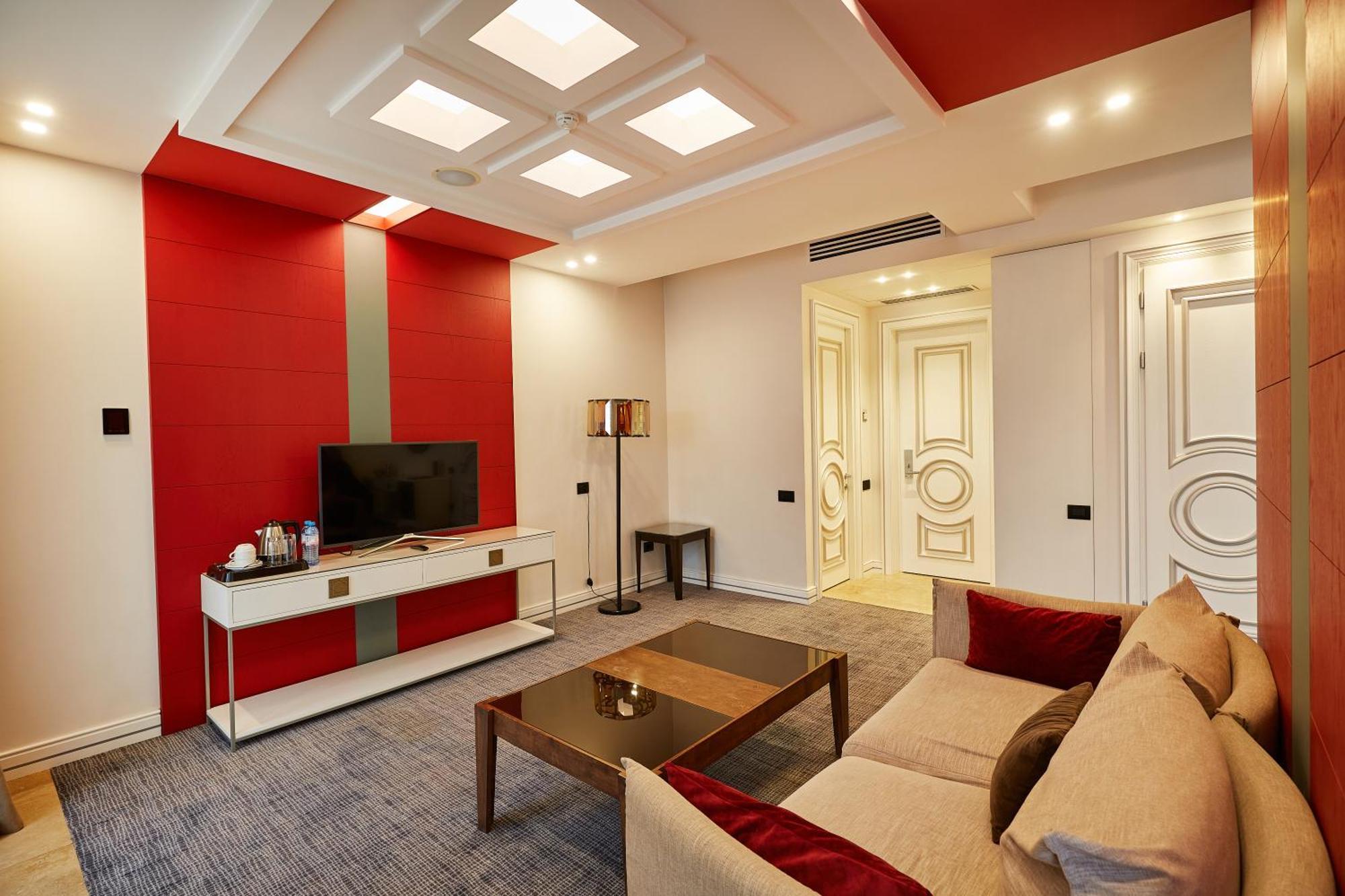 Aghababyan'S Hotel Erevan Exterior foto A suite at the hotel